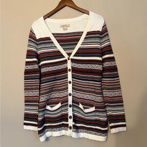 Natural Reflections Western Cardigan